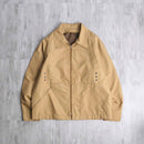 70~80’s beige poly cotton light jacket