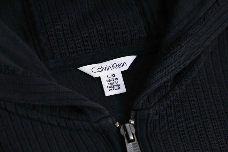 “Calvin klein” half zip cotton hoodie