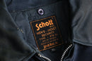Schott" glossy dark gray security jacket