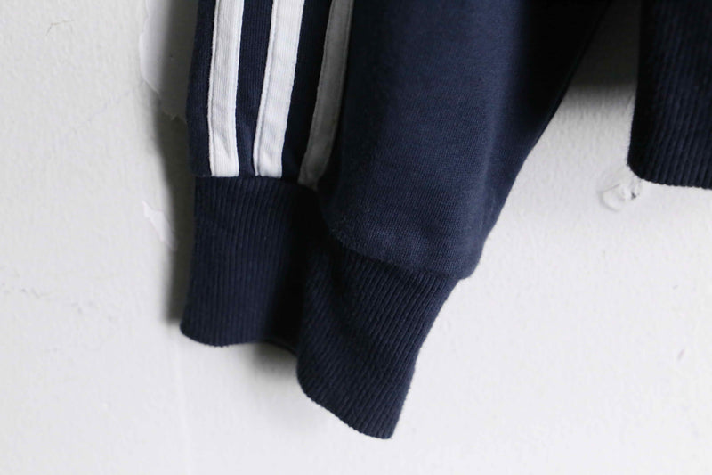 "adidas" navy color shape silhouette zip hoodie