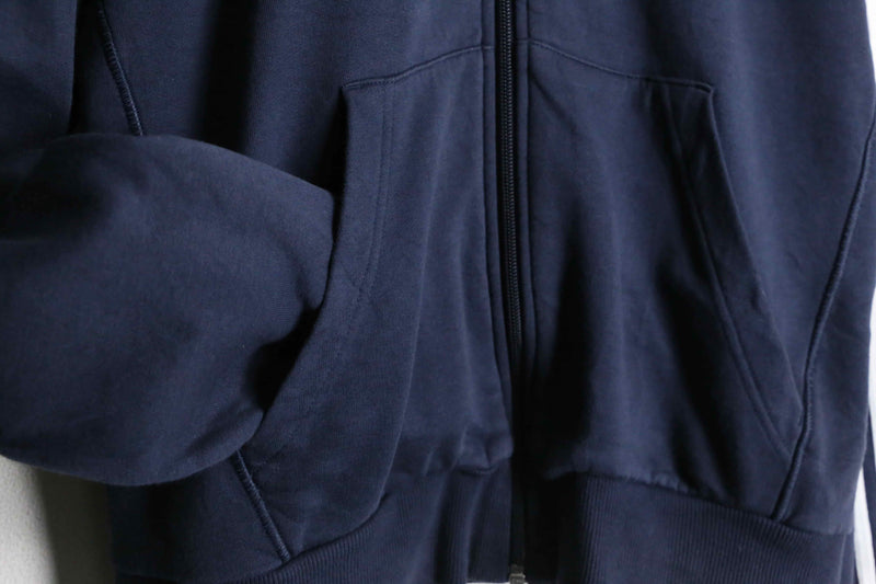 "adidas" navy color shape silhouette zip hoodie