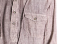 linen cotton hooded pullover