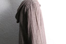 linen cotton hooded pullover