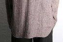 linen cotton hooded pullover
