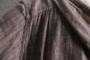 linen cotton hooded pullover