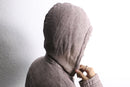 linen cotton hooded pullover