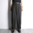 “claiborne” wide tapered two tuck slacks