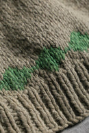 1960-70s vintage cowichan knit cardigan