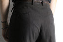 “claiborne” wide tapered two tuck slacks
