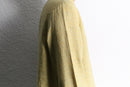 pastel yellow multi nep linen shirt