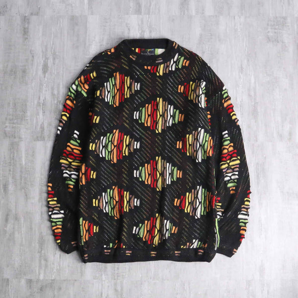 mosaic tiles pattern 3D  knit