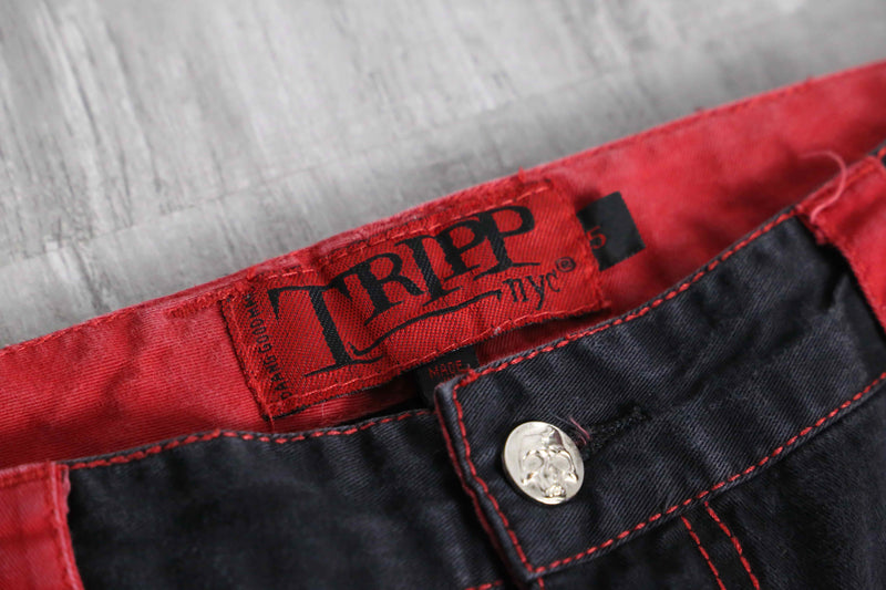 1990s TRIPP NYC studs bondage pants