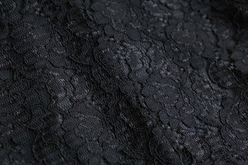 black color lace shirt jacket