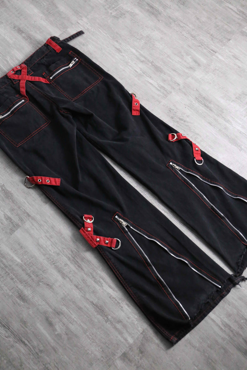 1990s TRIPP NYC studs bondage pants