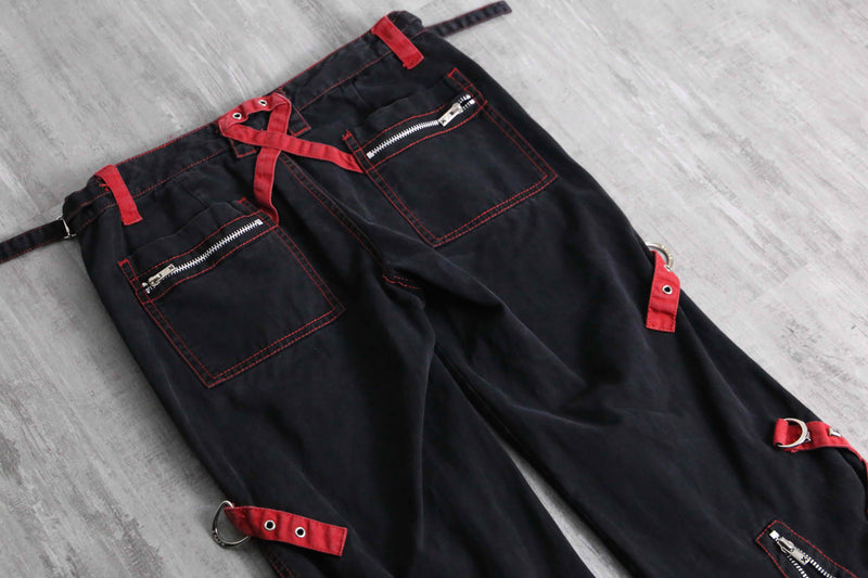 1990s TRIPP NYC studs bondage pants