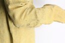 pastel yellow multi nep linen shirt