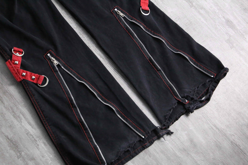 1990s TRIPP NYC studs bondage pants