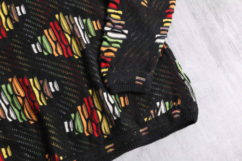 mosaic tiles pattern 3D  knit