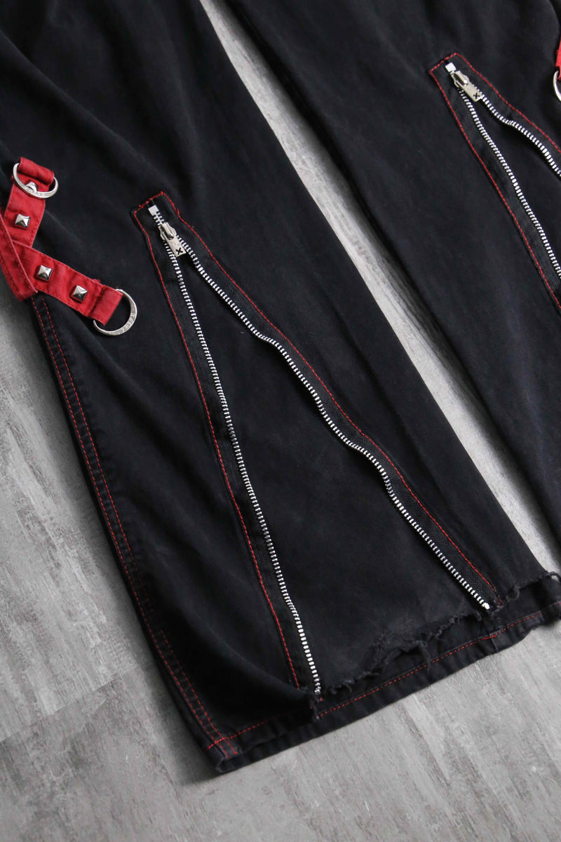 1990s TRIPP NYC studs bondage pants