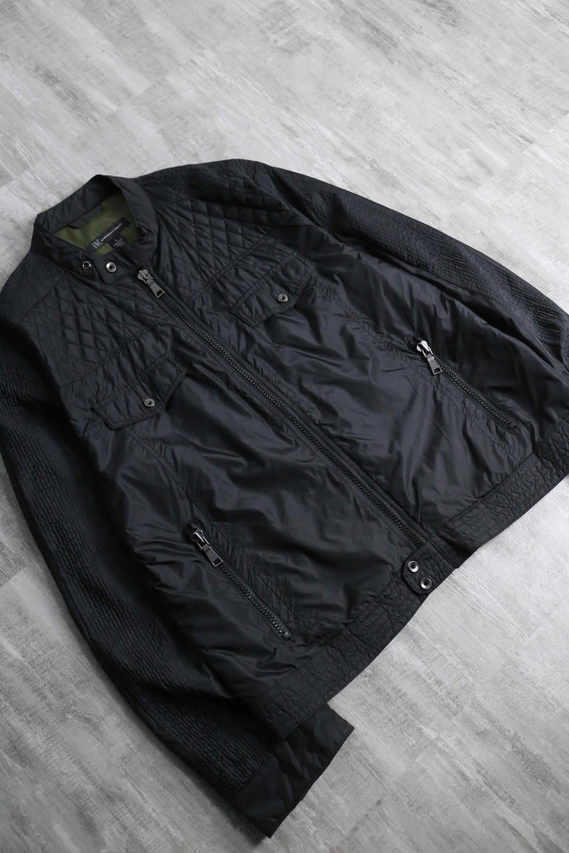“I.N.C” quilting switch design single jacket