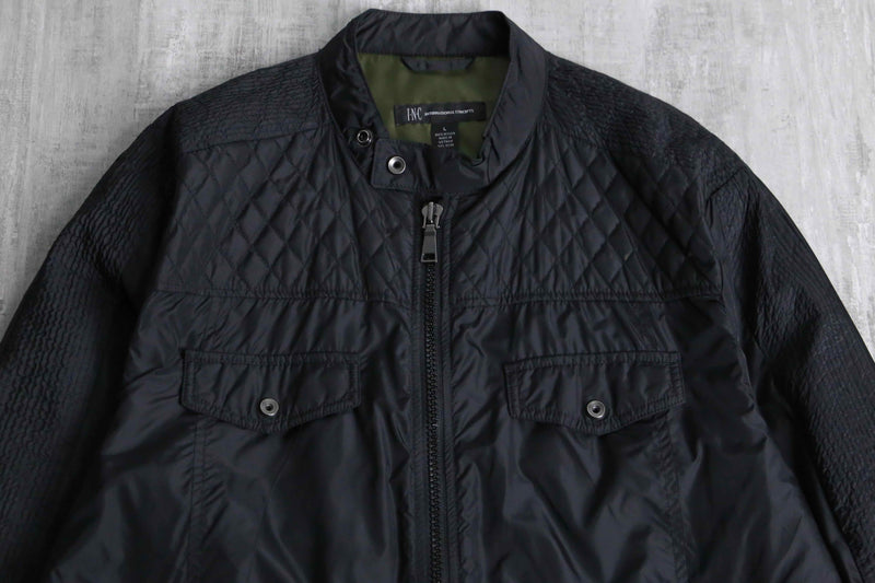 “I.N.C” quilting switch design single jacket