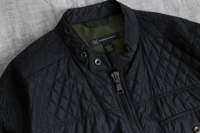 “I.N.C” quilting switch design single jacket
