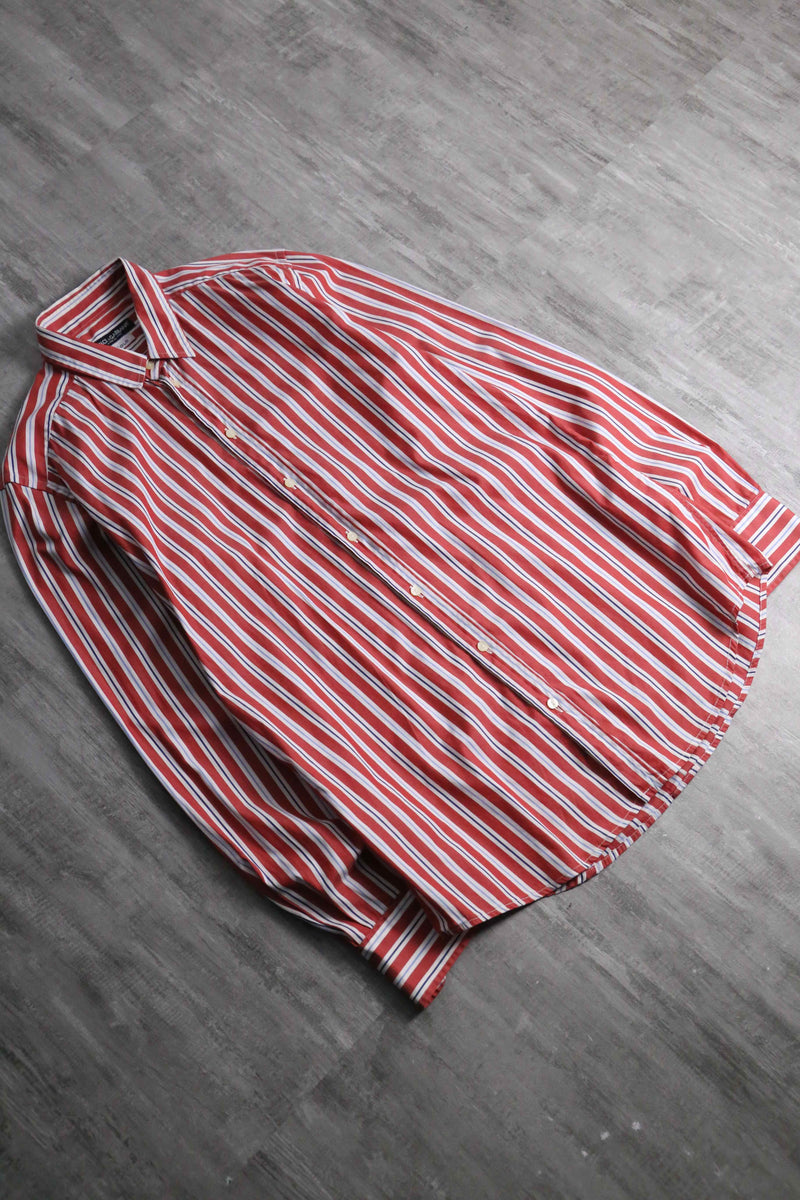 DOLCE & GABBANA stripe dress shirt "GOLD label"