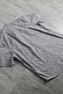 2000s OAKLEY geometric pattern S/S cotton shirt