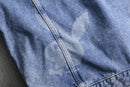 2000s PLAY BOY rabbit head denim tracker jacket