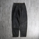 late 1980s CLOSED black baggy denim pants