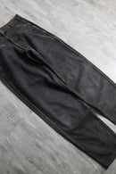 late 1980s CLOSED black baggy denim pants