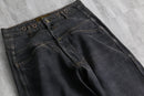 late 1980s CLOSED black baggy denim pants