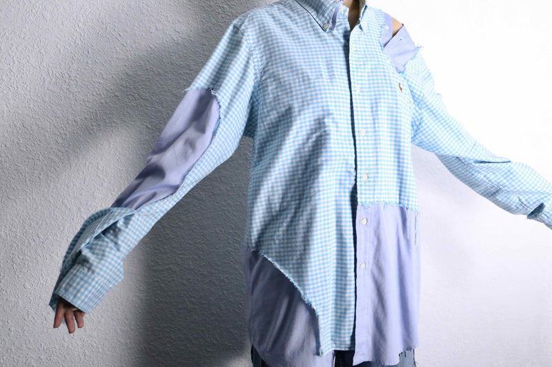 “Re:make” double design docking shirt