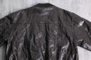 patched clothing design leather blouson