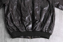 patched clothing design leather blouson