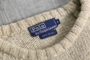 1990s Polo by RL melange wool knit