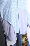 “Re:make” double design docking shirt