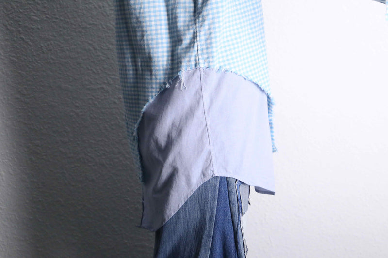 “Re:make” double design docking shirt