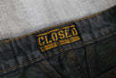 late 1980s CLOSED black baggy denim pants