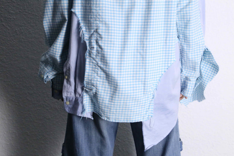 “Re:make” double design docking shirt