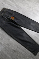 late 1980s CLOSED black baggy denim pants