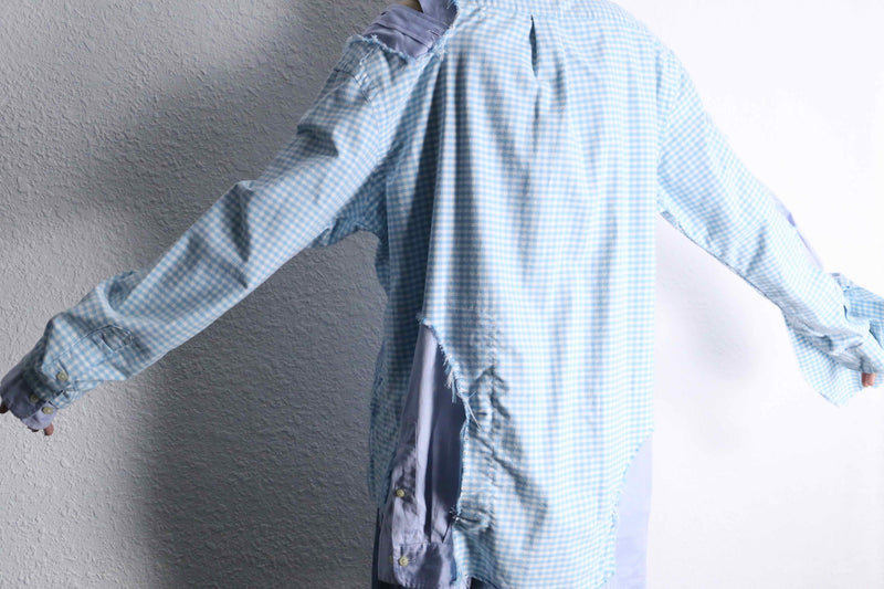 “Re:make” double design docking shirt