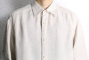 "claiborne" woven stripe linen shirt