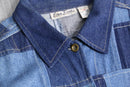 crazy patchwork denim jacket