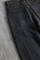late 1980s CLOSED black baggy denim pants
