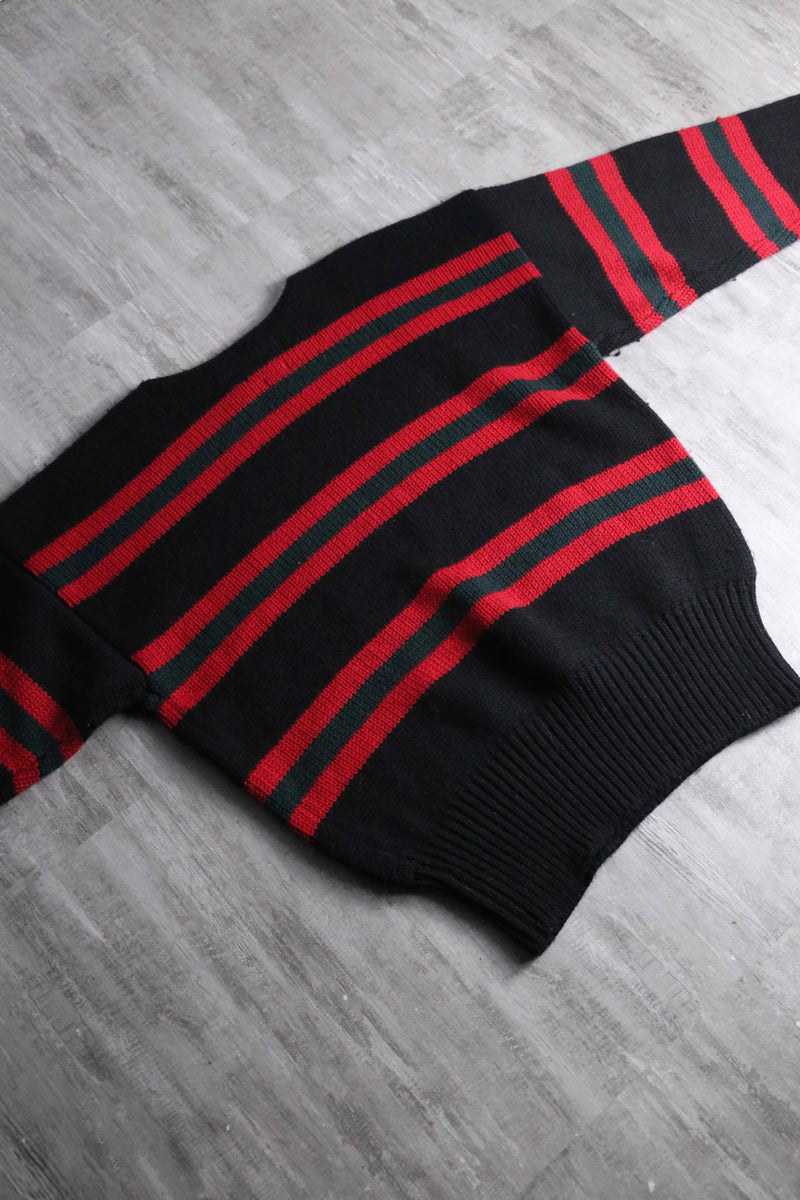 1990s Polo by RL vintage sampling wool border sweater