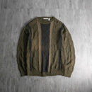 1990-00s PERRY ELLIS geometric cotton knit