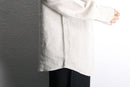 "claiborne" woven stripe linen shirt