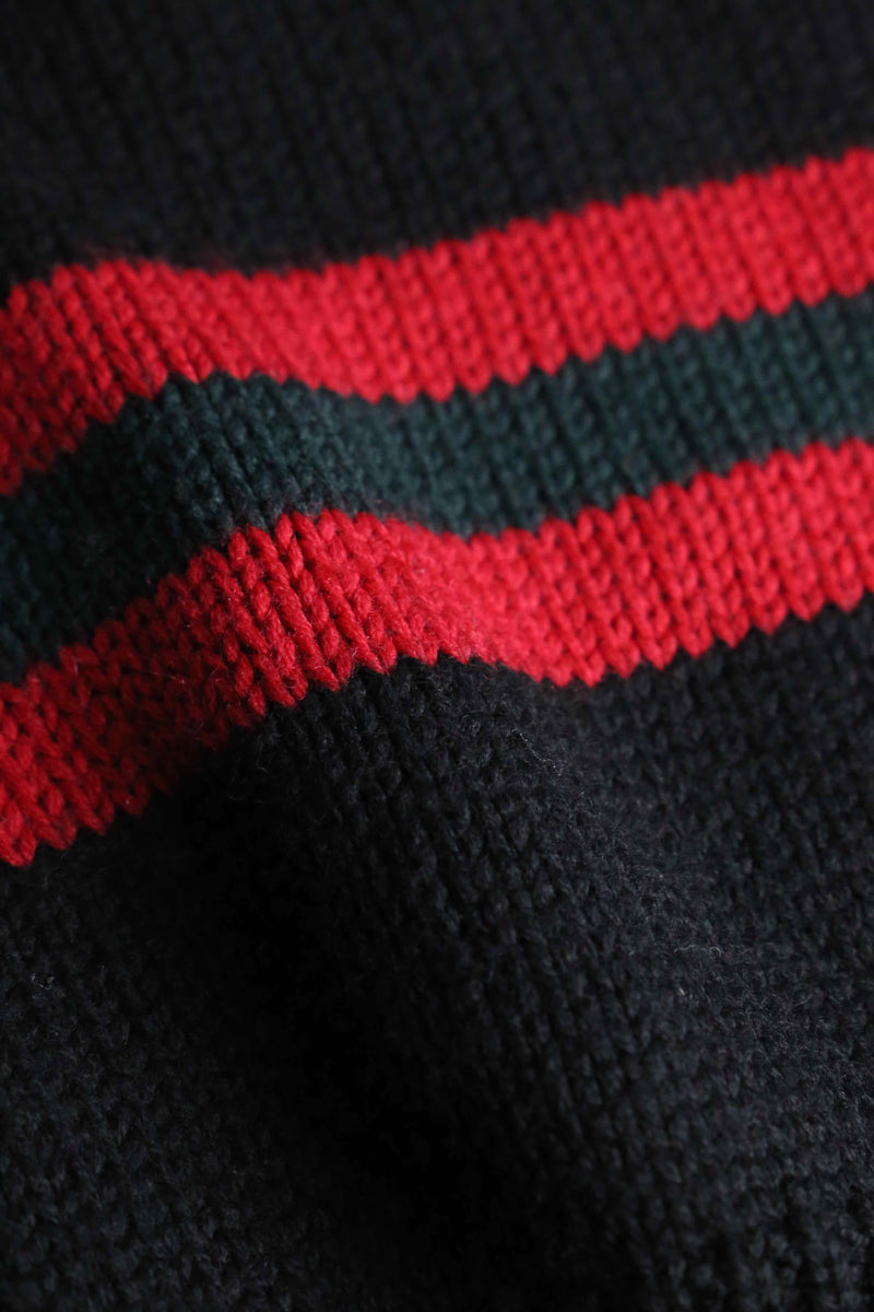 1990s Polo by RL vintage sampling wool border sweater