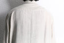 "claiborne" woven stripe linen shirt